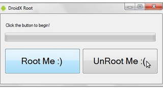 Droid X Gets One-Click Rooting